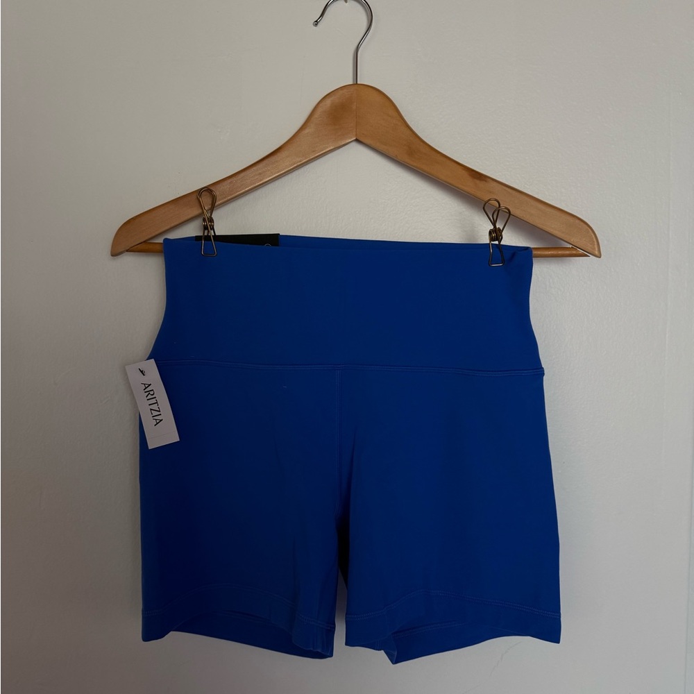 Aritzia Royal Blue Bike Shorts